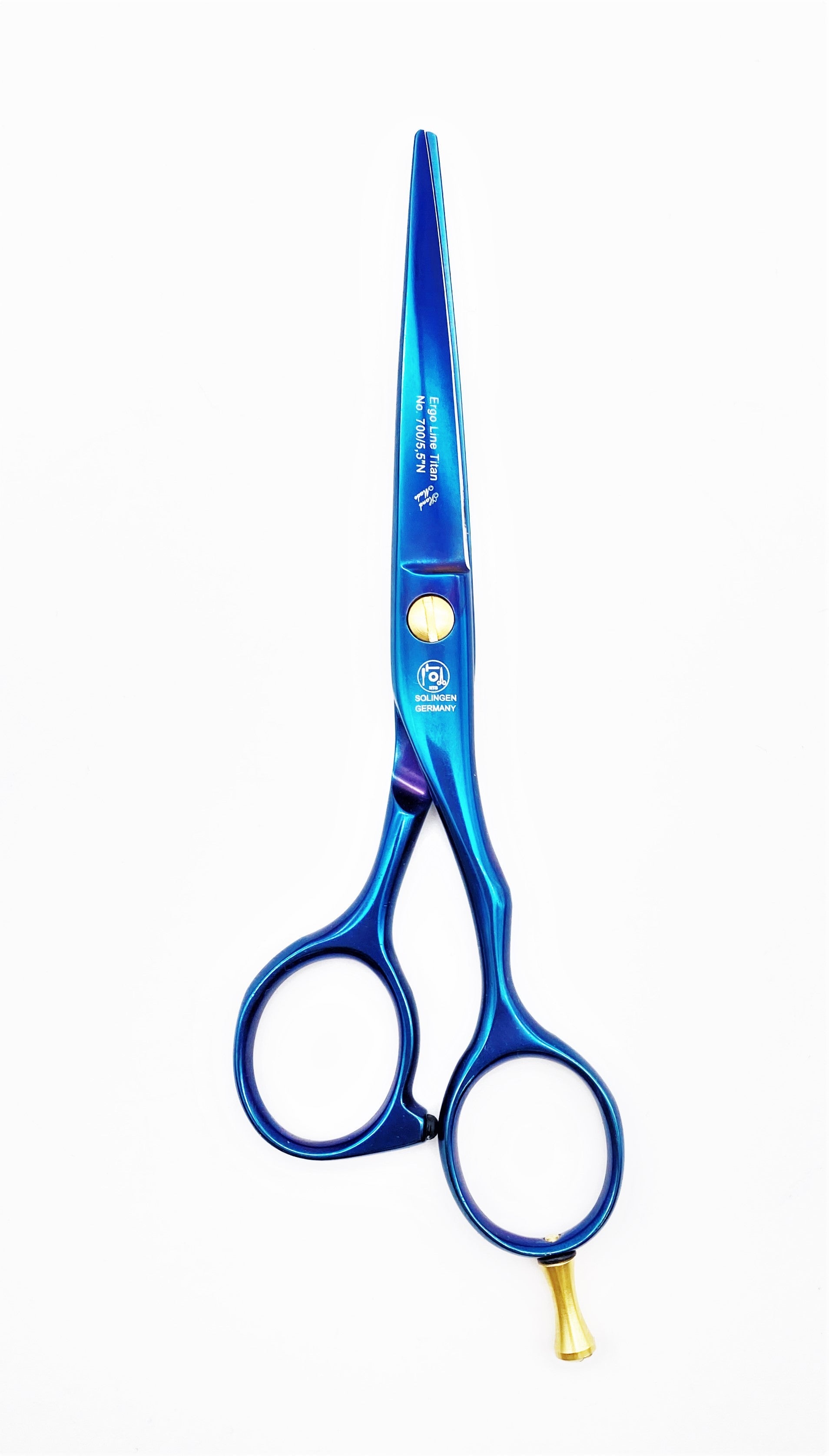 NTS Haarschere Ergo Blau Titan Line 5,5" NTS Haarschere Ergo Blau Titan Line 5,5"