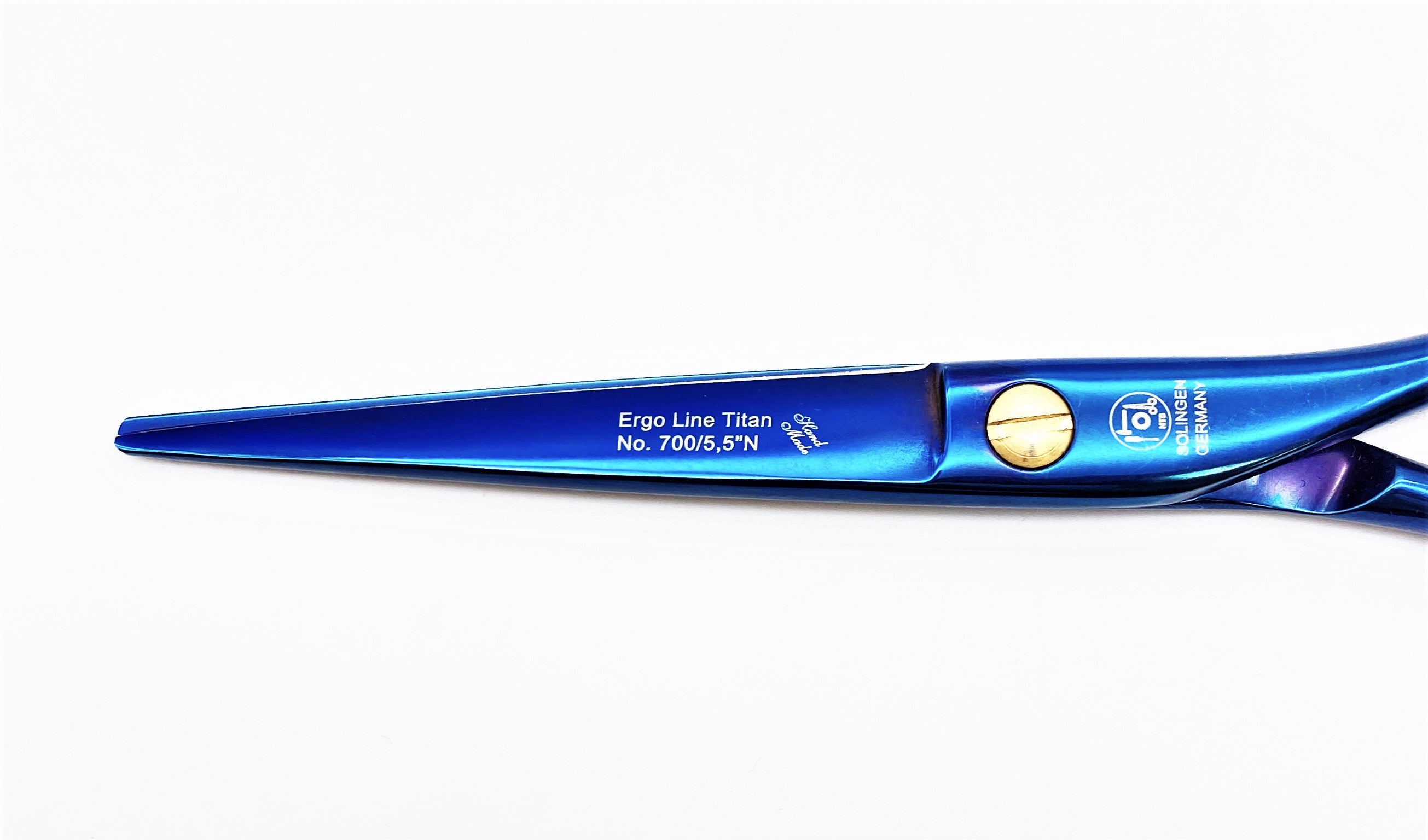 NTS Haarschere Ergo Blau Titan Line 5,5"