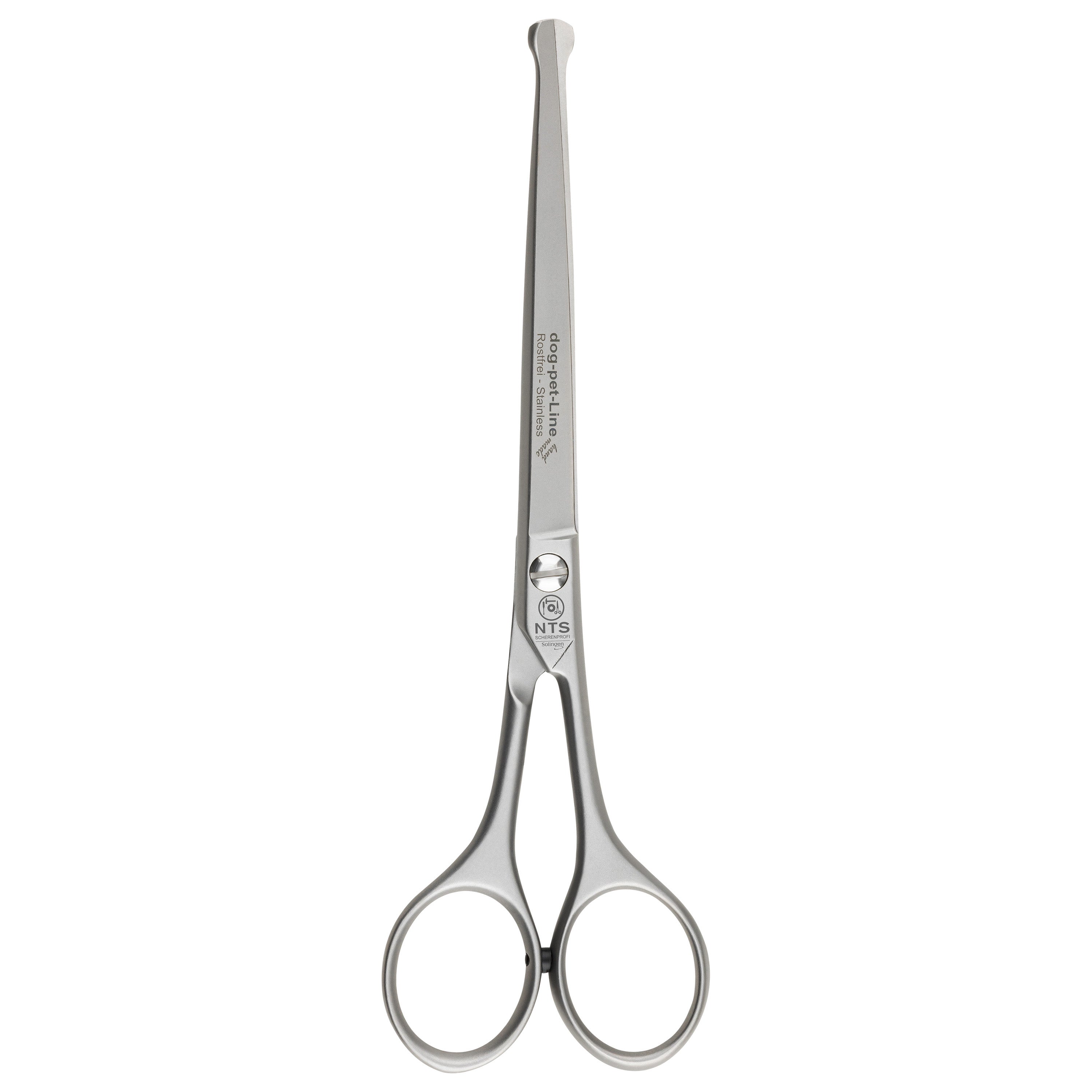 NTS Hundeschere  mit Knopf 7"