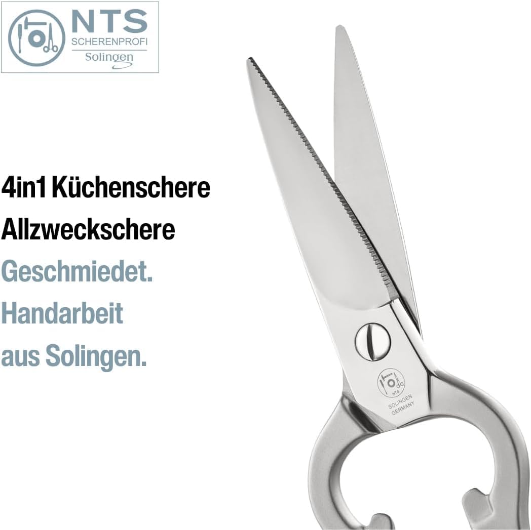 NTS Profi Küchen- /Allzweckschere ROSTFREI 8"