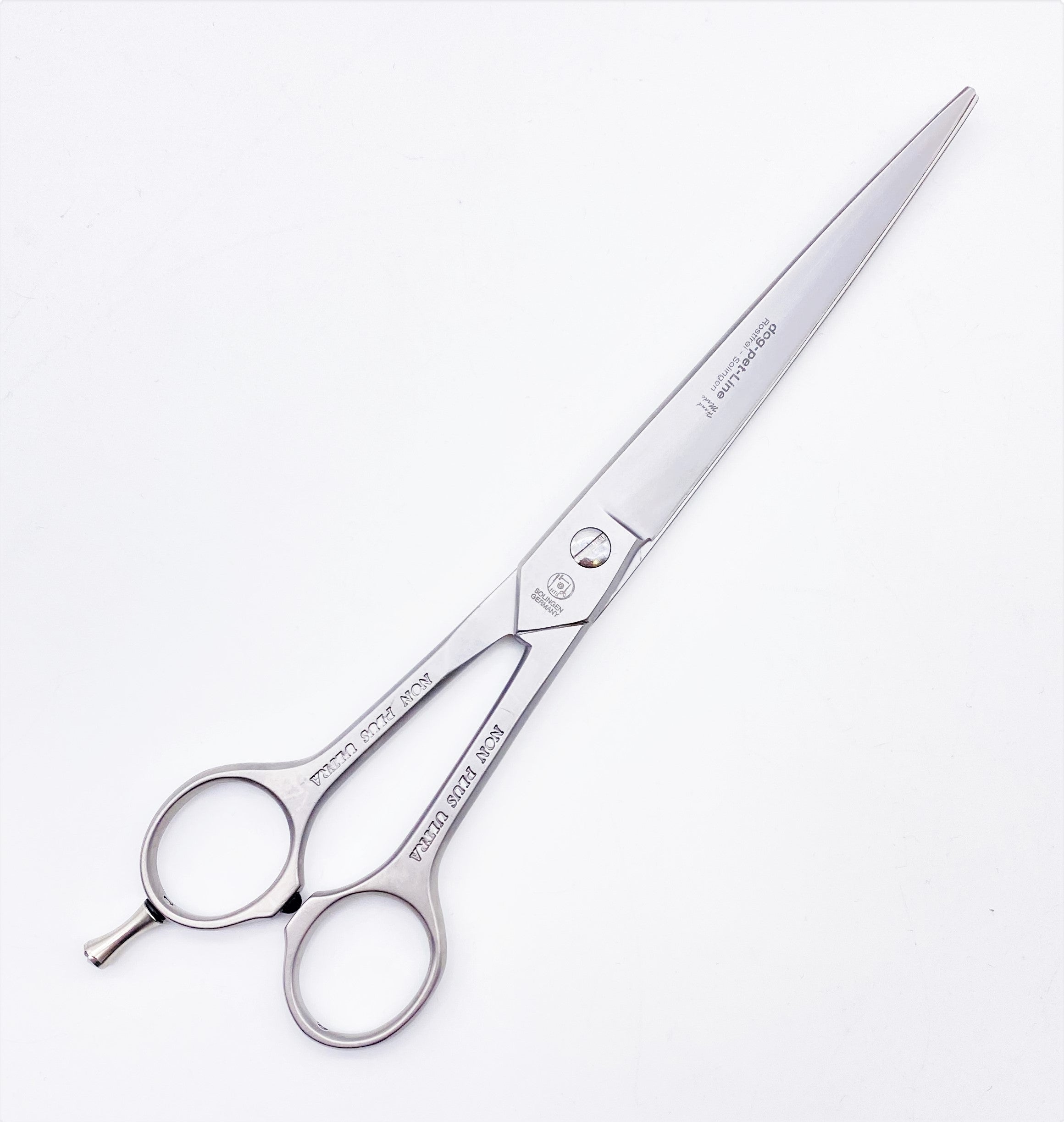 NTS Hundeschere mit gebogenen Schneiden 8"