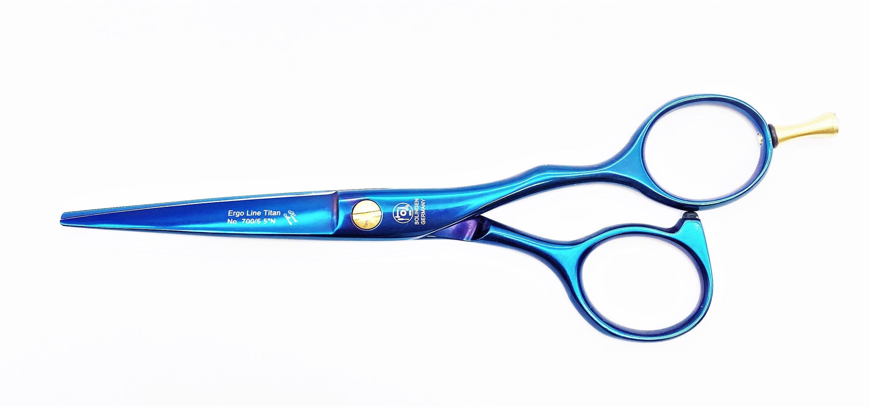 NTS Haarschere Ergo Blau Titan Line 5,5"