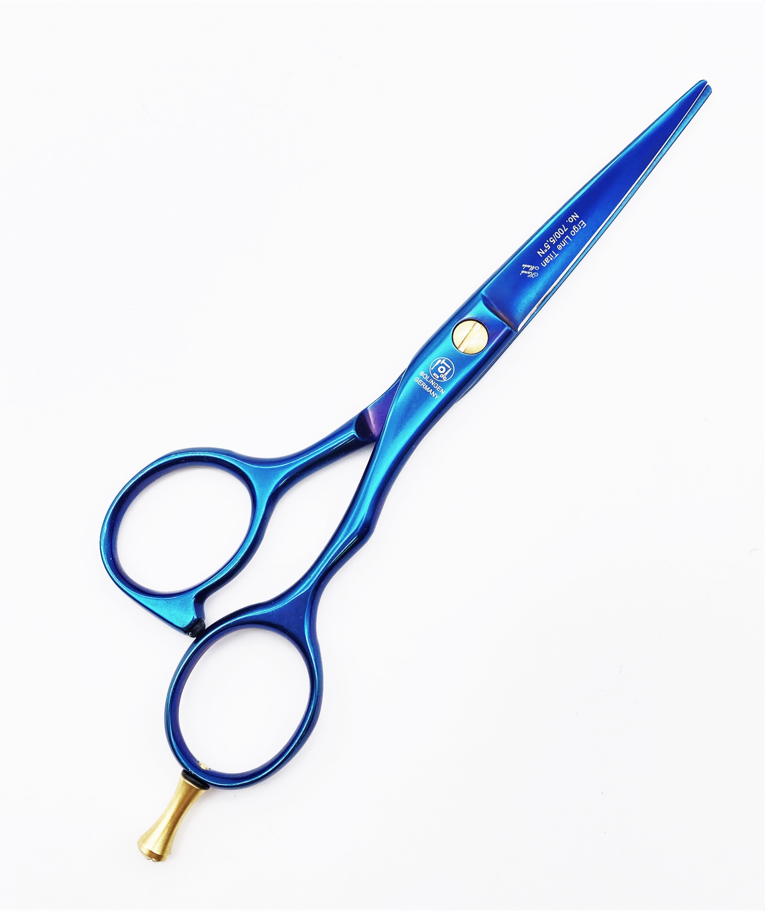 NTS Haarschere Ergo Blau Titan Line 5,5"