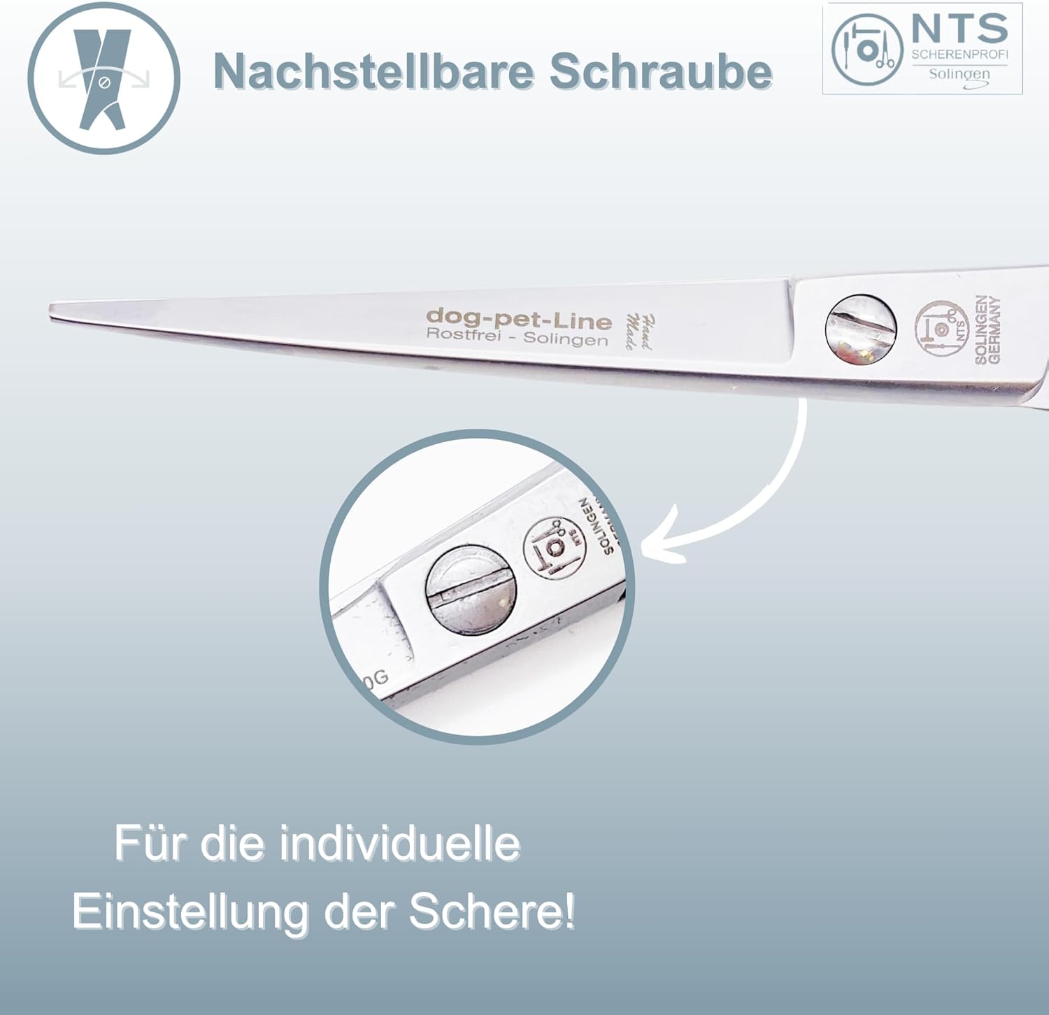 NTS Hundeschere 9"