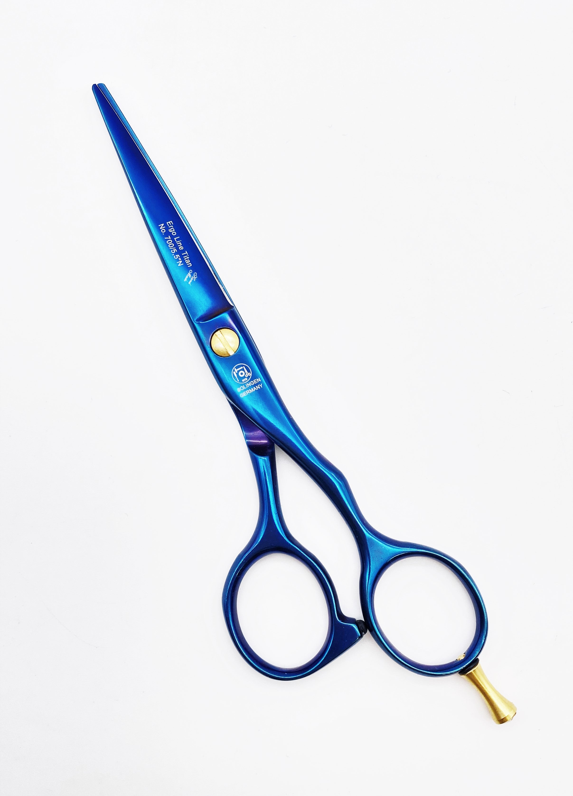 NTS Haarschere Ergo Blau Titan Line 5,5"