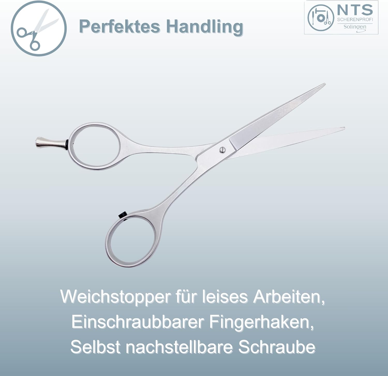 NTS Haarschere Silver Star Line 6,5"