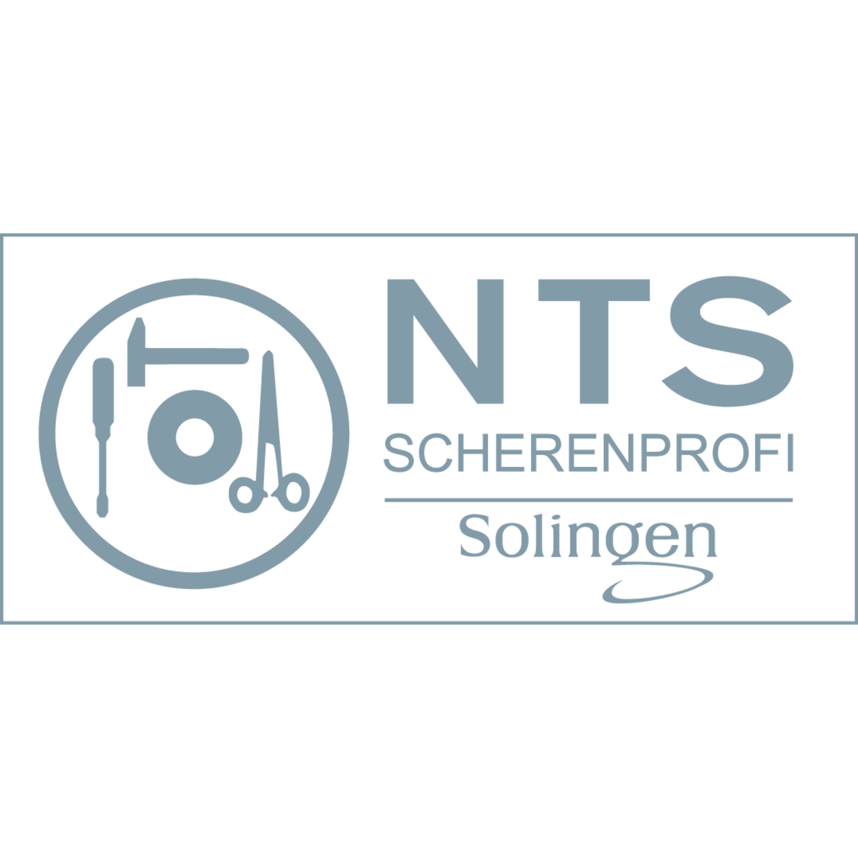 NTS Hundeschere  mit Knopf 7"