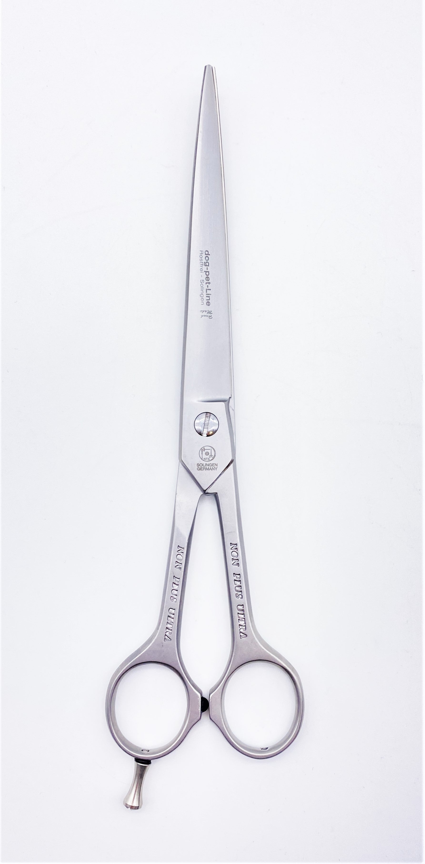 NTS Hundeschere mit gebogenen Schneiden 8"
