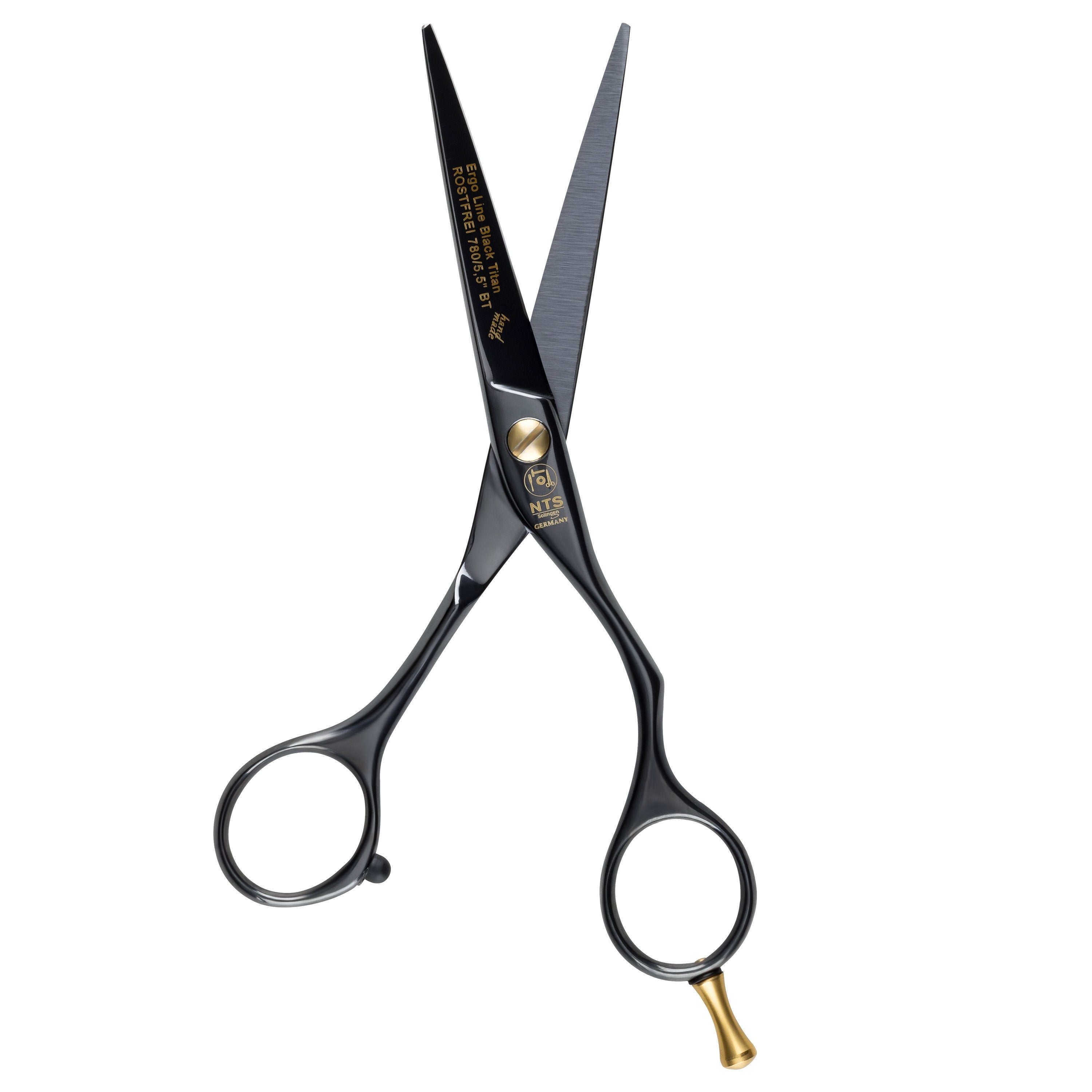 NTS Haarschere Ergo Black Titan Line 5,5"